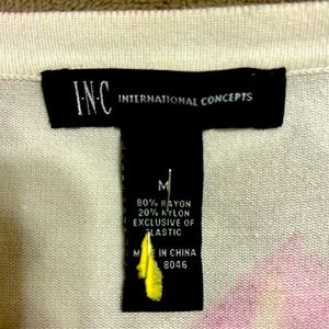 INC cardigan